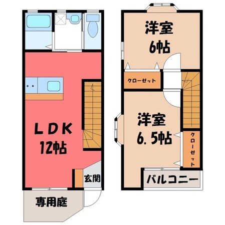 リシャール Ⅱの物件間取画像